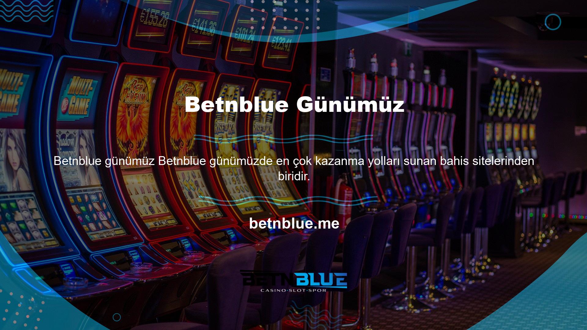 Özellikle premium casino oyunlarından yararlanmak isteyenler Betnblue online bonus sitesine online kayıt yaptırmalıdır
